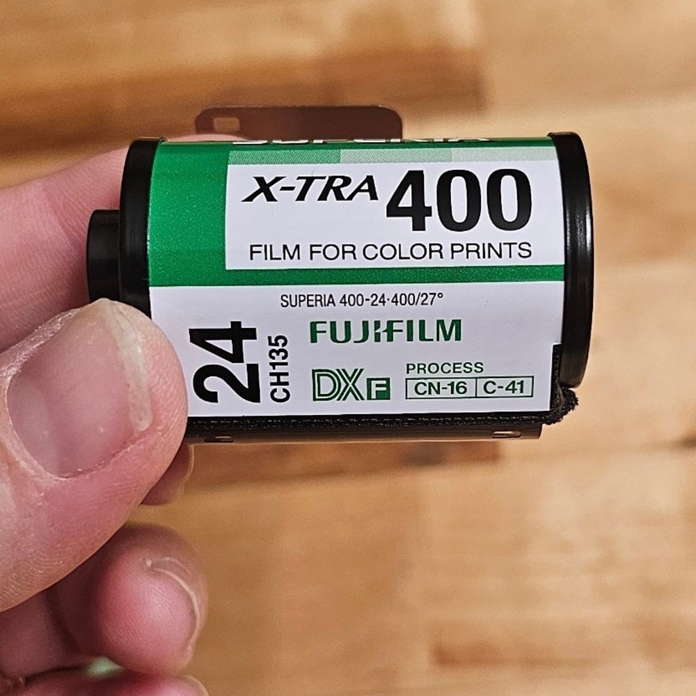 Fujifilm Fujicolor Superia X-TRA 400 35mm Film 24 Exposures Lot of 3 Rolls